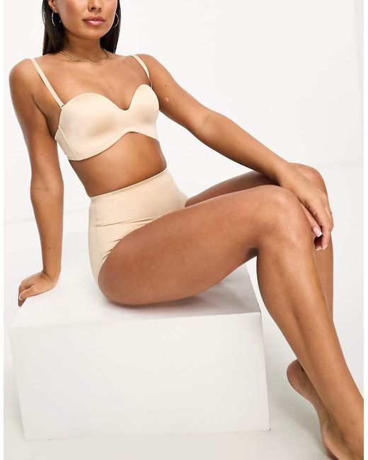 DORINA Brown Mix & Match Sublime Sculpt Padded Shaping Bandeau Bra
