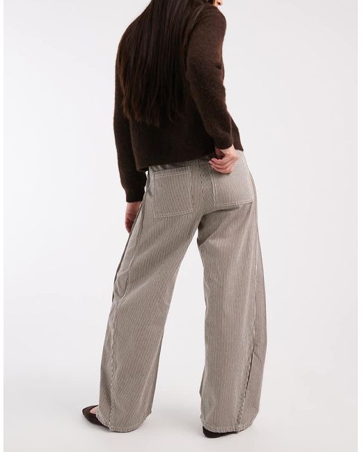 ASOS Multicolor Horseshoe Pants With Tab Waist Detail