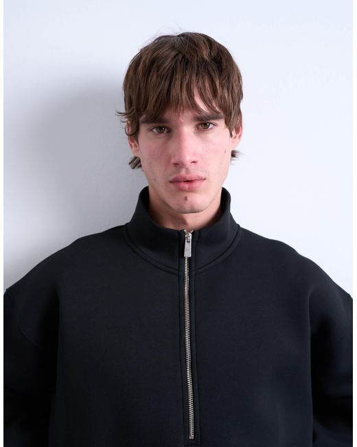 Topman – pullover aus material in Blue für Herren