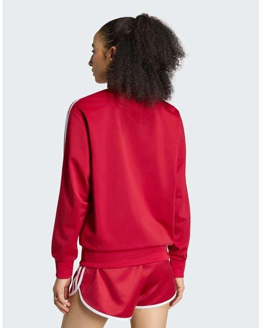 Adidas Originals Red Firebird Track Top Loose