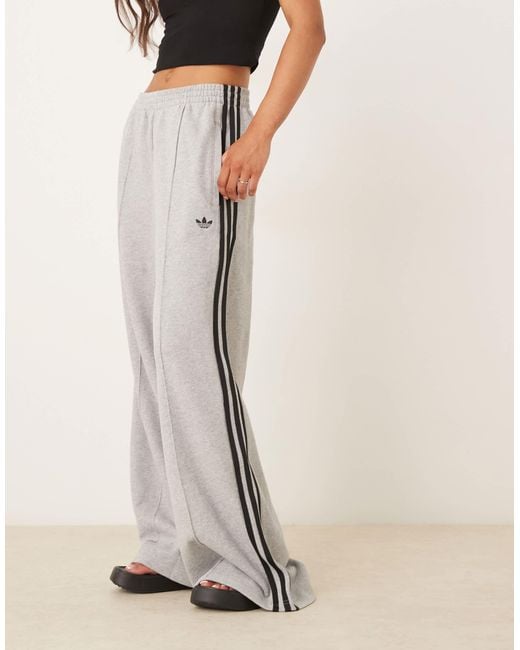 Adidas Originals Natural Wide Leg Sweat Pants