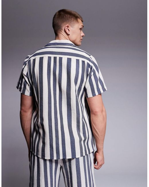 South Beach – kurzärmliges hemd in Gray für Herren