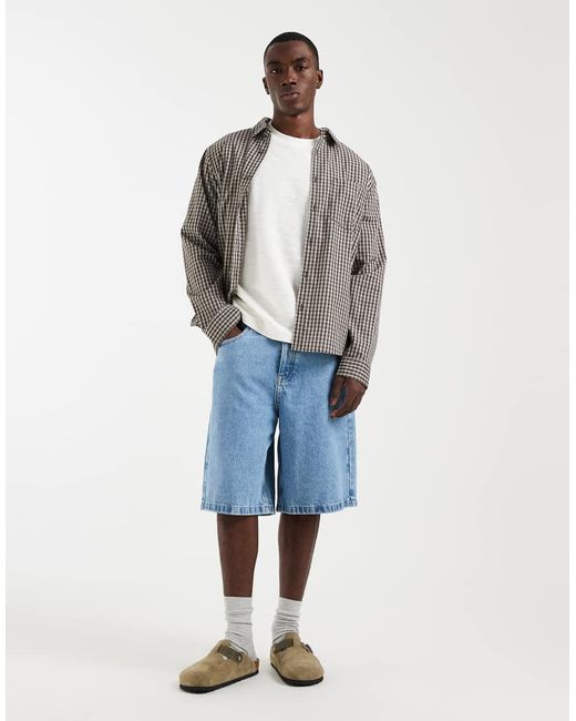 ASOS White Heavyweight Boxy Oversized T-shirt With Cap Sleeves for men