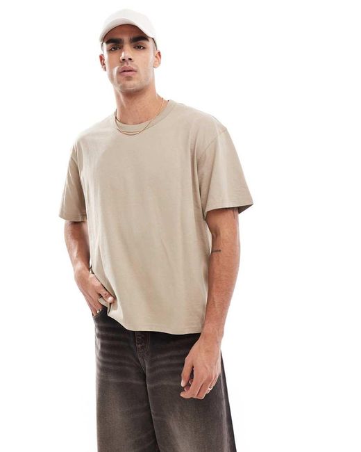 Jack & Jones Natural Boxy T-Shirt for men