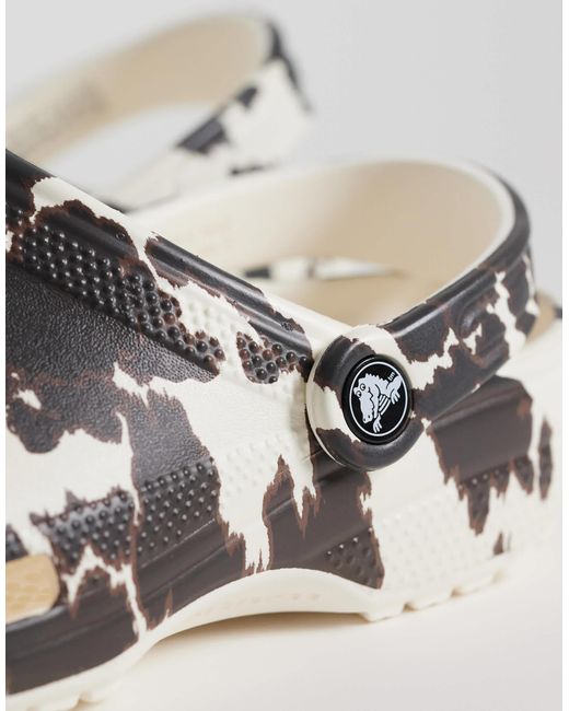 CROCSTM Brown Classic Animal Clogs