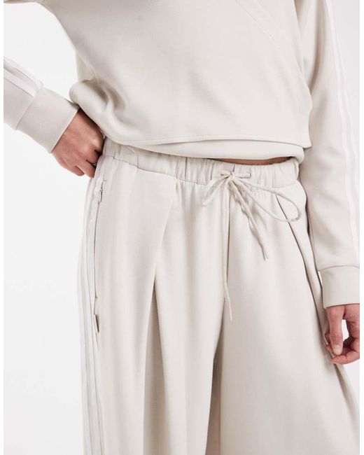 Adidas Originals White X Jennie Pleated Track Pants