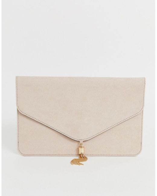 tassel clutch bag