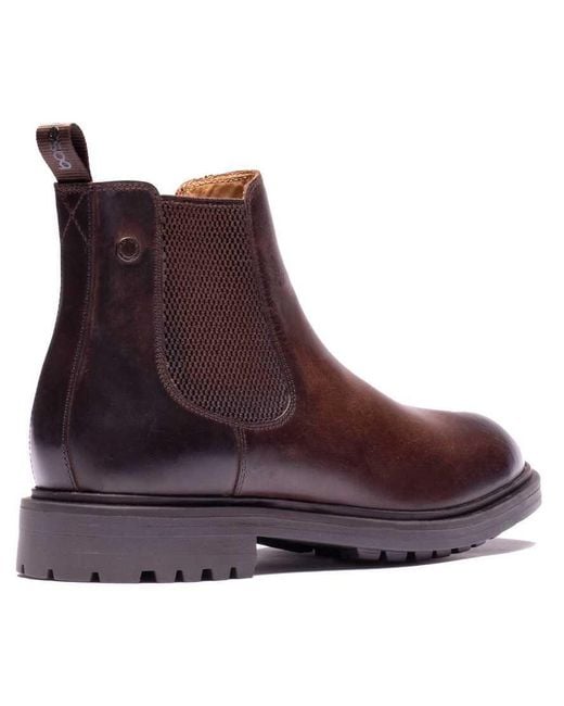 Base London Brown Roebuck Chelsea Boot for men