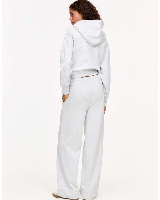 Pull&Bear White – trainingshose