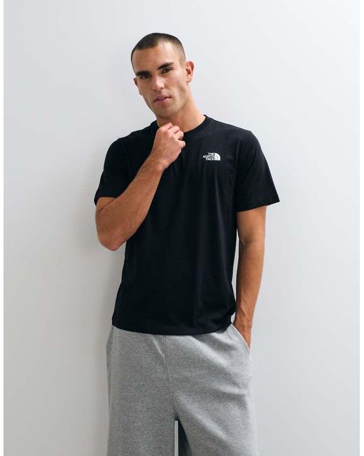 The North Face Gray Nse Celebration Graphic T-shirt for men