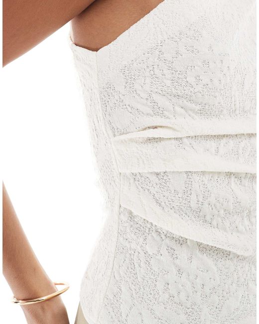Pull&Bear White – top