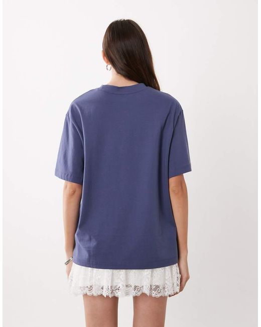 ASOS Blue Oversized Tennessee Graphic T-shirt