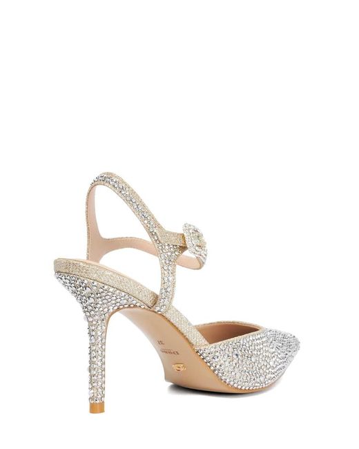 Dune White Confident Court Shoes