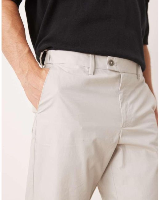 Mango Natural Cotton Slim Fit Trouser for men