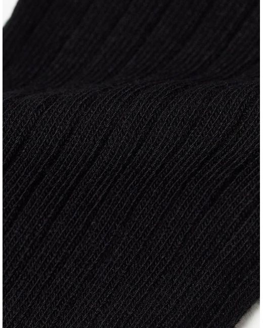 Pack De 3 Pares De Calcetines Negros Noah De Weekday de hombre de color Black