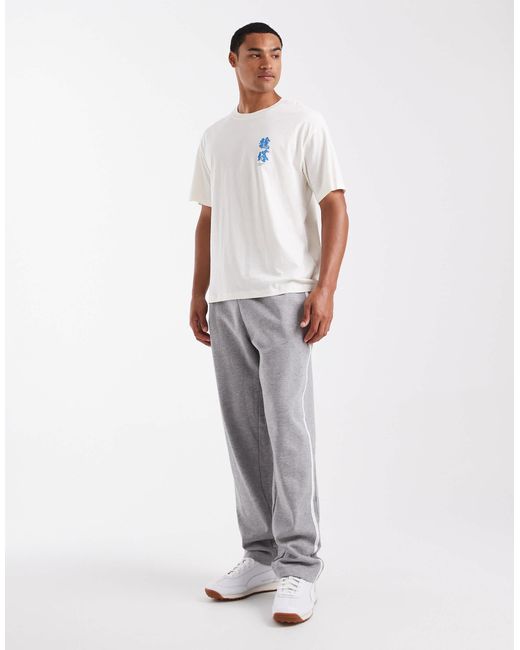 Jack & Jones Originals – oversize-t-shirt in White für Herren