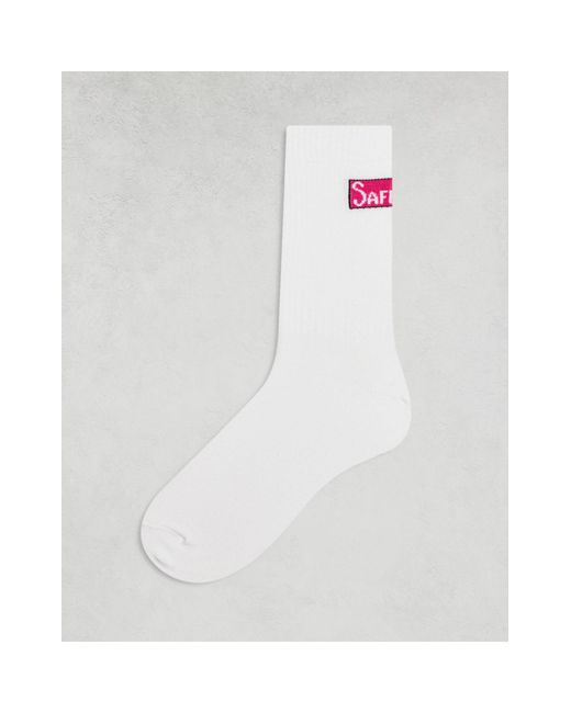 ASOS White Pride Genderless Socks