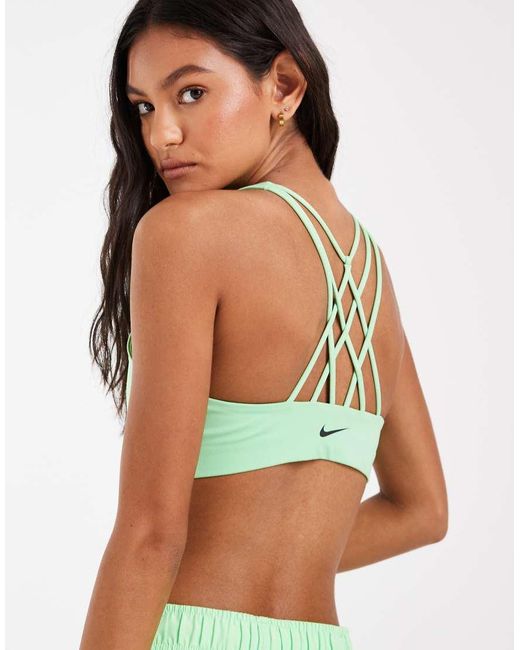 Nike Green Pro Dri-Fit Sports Bra