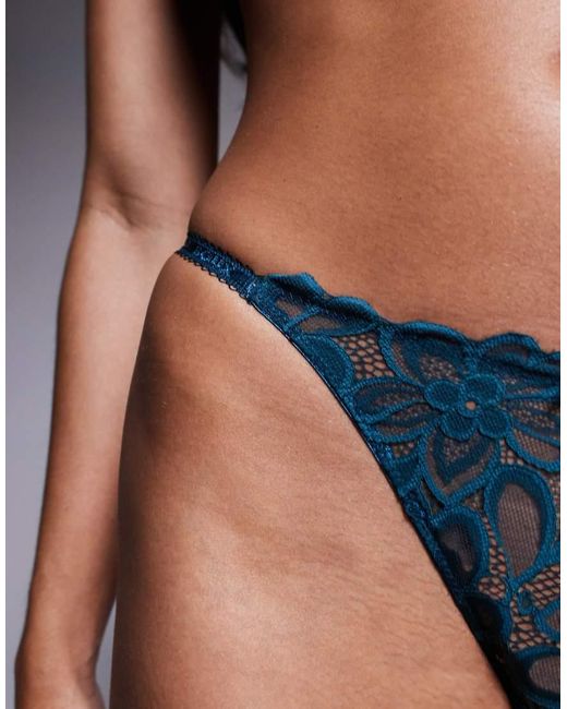 Boux Avenue Gray Heidi Tanga Thong