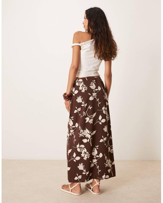 Abercrombie & Fitch Natural – maxi-wickelrock