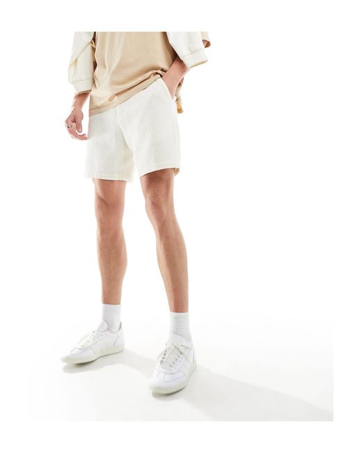 Farah – redwald – shorts in White für Herren