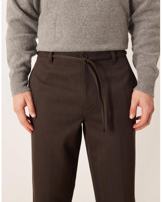 ASOS Natural Straight Pants for men