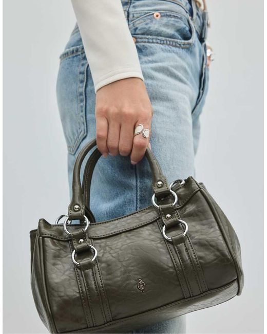 Piccola Borsa Bowling di Stradivarius in Green