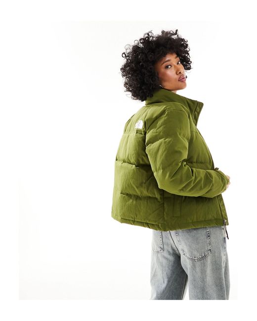 The North Face Green 92 Nuptse Ripstop Puffer Jacket