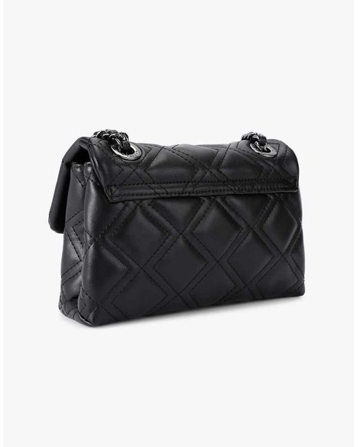 Carvela Kurt Geiger Black Rosa Chain Shoulder Bag