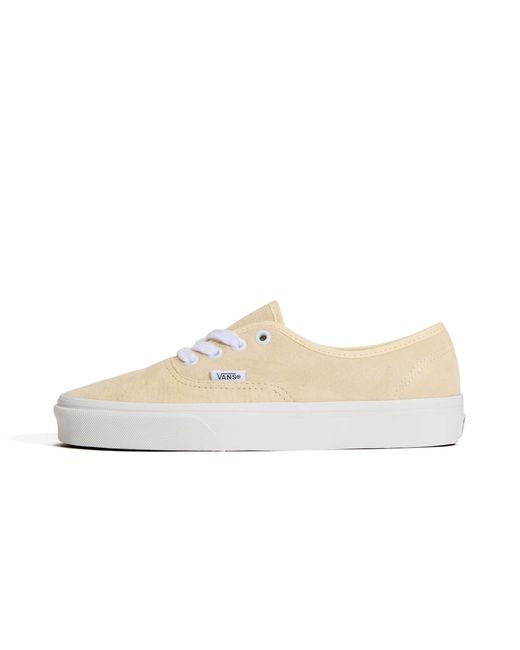 Authentic - baskets - beige clair Vans en coloris White