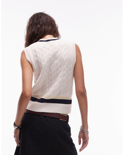 Lacoste White – pullunder