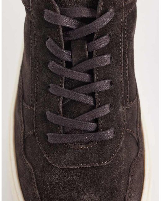 ASOS Brown Panelled Trainers for men