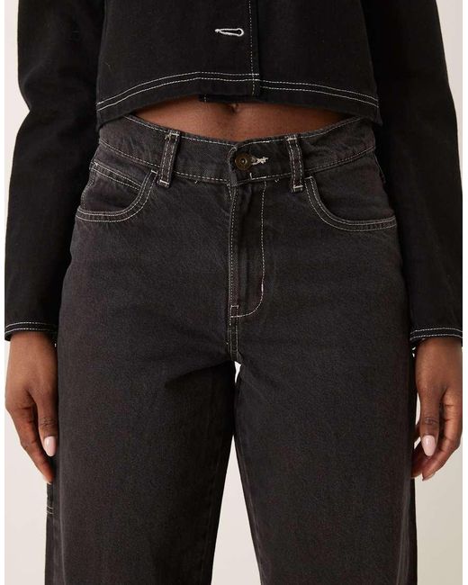 Dickies Black Herndon Loose Fit Denim Jeans