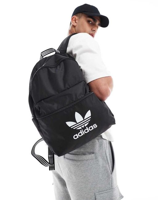 Mochila adidas originals negra new arrivals