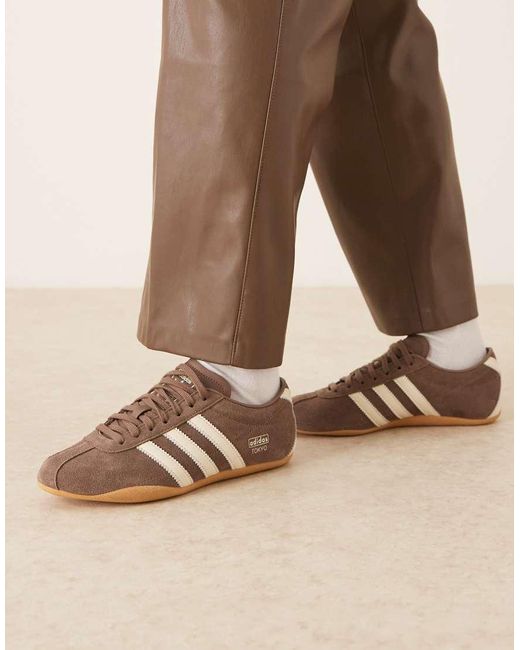 Adidas Originals Brown Tokyo Trainers for men