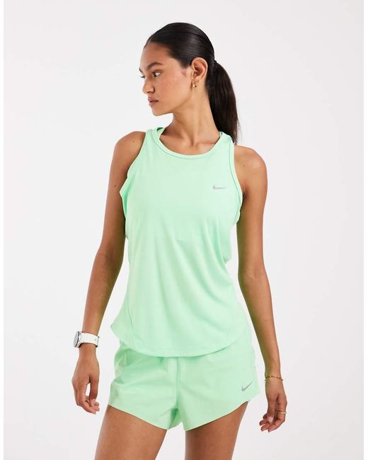 Nike Green Tempo Dri-Fit Vest