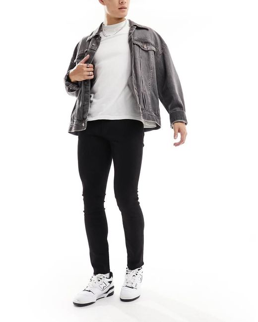 Jack & Jones Black Essentials Liam Skinny Fit Jean for men