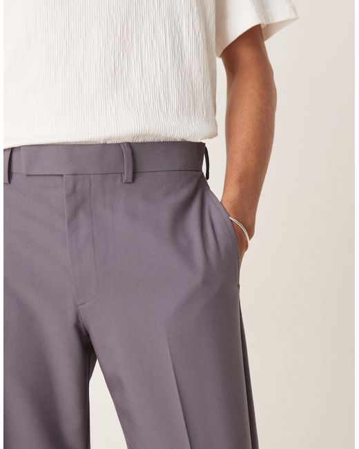 ASOS – anzughose in Gray für Herren