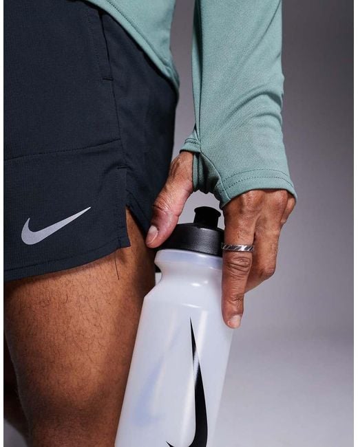 Nike Blue Dri-fit Pacer Long Sleeve Top for men