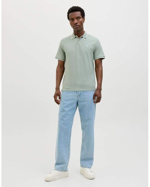 Jack & Jones Set Van 2 Poloshirts in het Blue voor heren