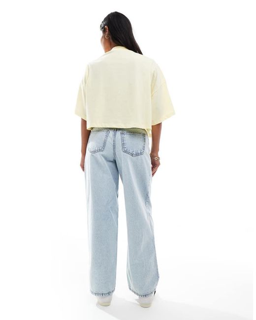 Miss Selfridge Blue baggy Jeans