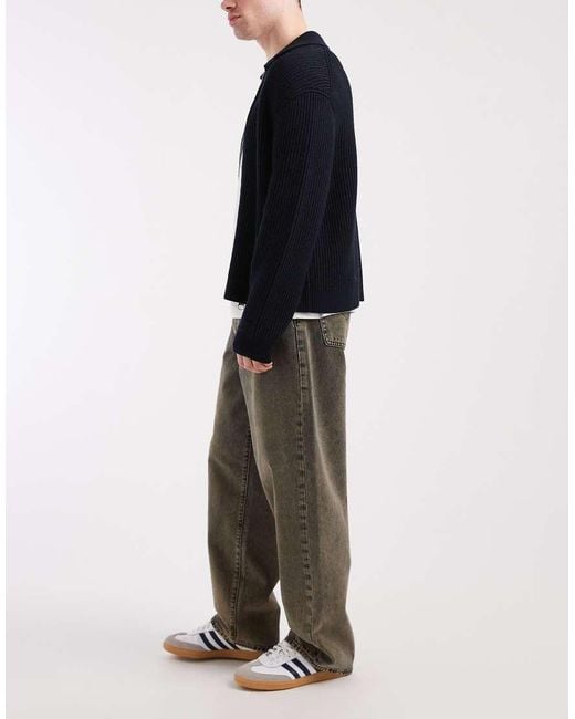 Levi's Black 578 baggy Jeans for men