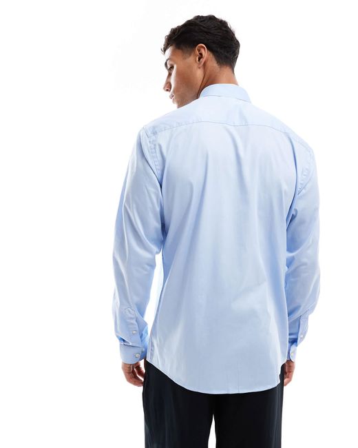 Jack & Jones Blue Slim Fit Shirt for men