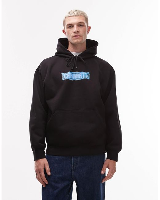 Electric boogie - sweat à capuche oversize à enfiler Carhartt pour homme en coloris Blue