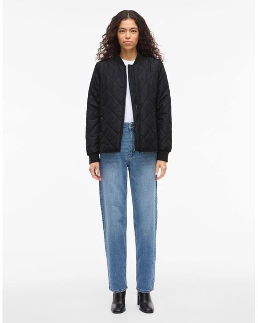 Vila Blue Bomber Jacket