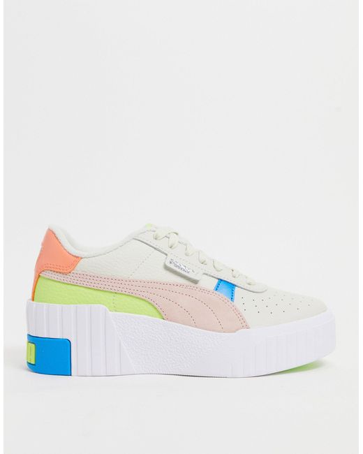 PUMA Multicolor Cali Wedge Trainers