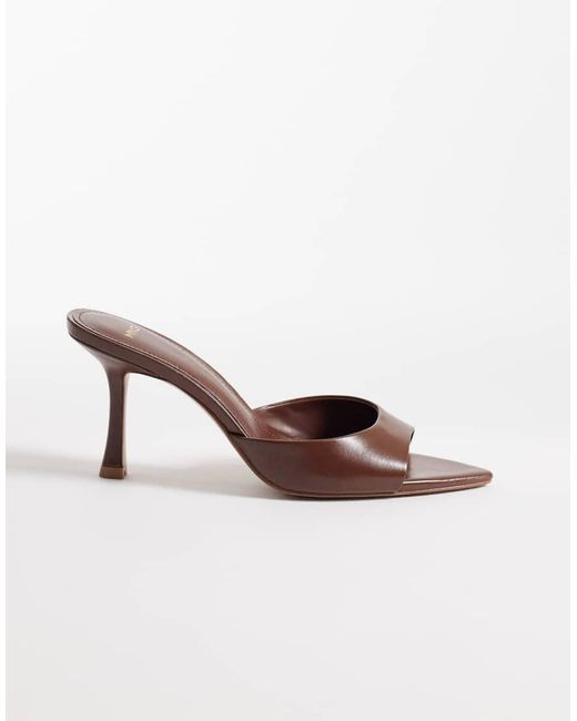 Sabot di Mango in Brown