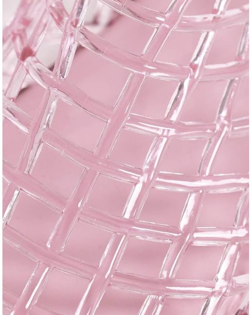ASOS Pink Lennox Jelly Mules