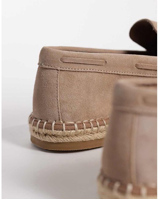 ASOS Natural Espadrilles With Snaffle for men