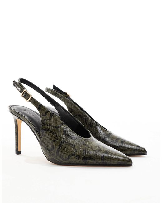 SEQWL Black – petunia – slingback-pumps